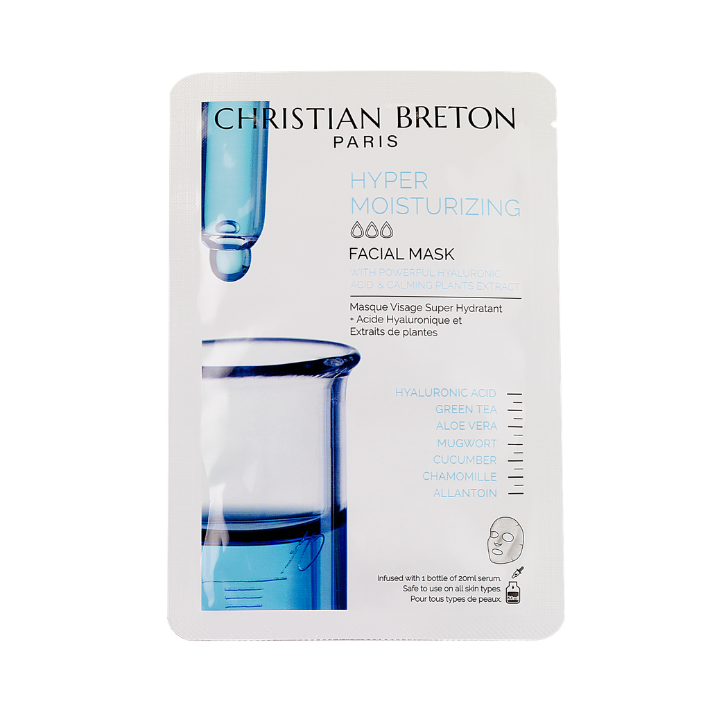 3 FACIAL MASKS HYPER MOISTURIZING